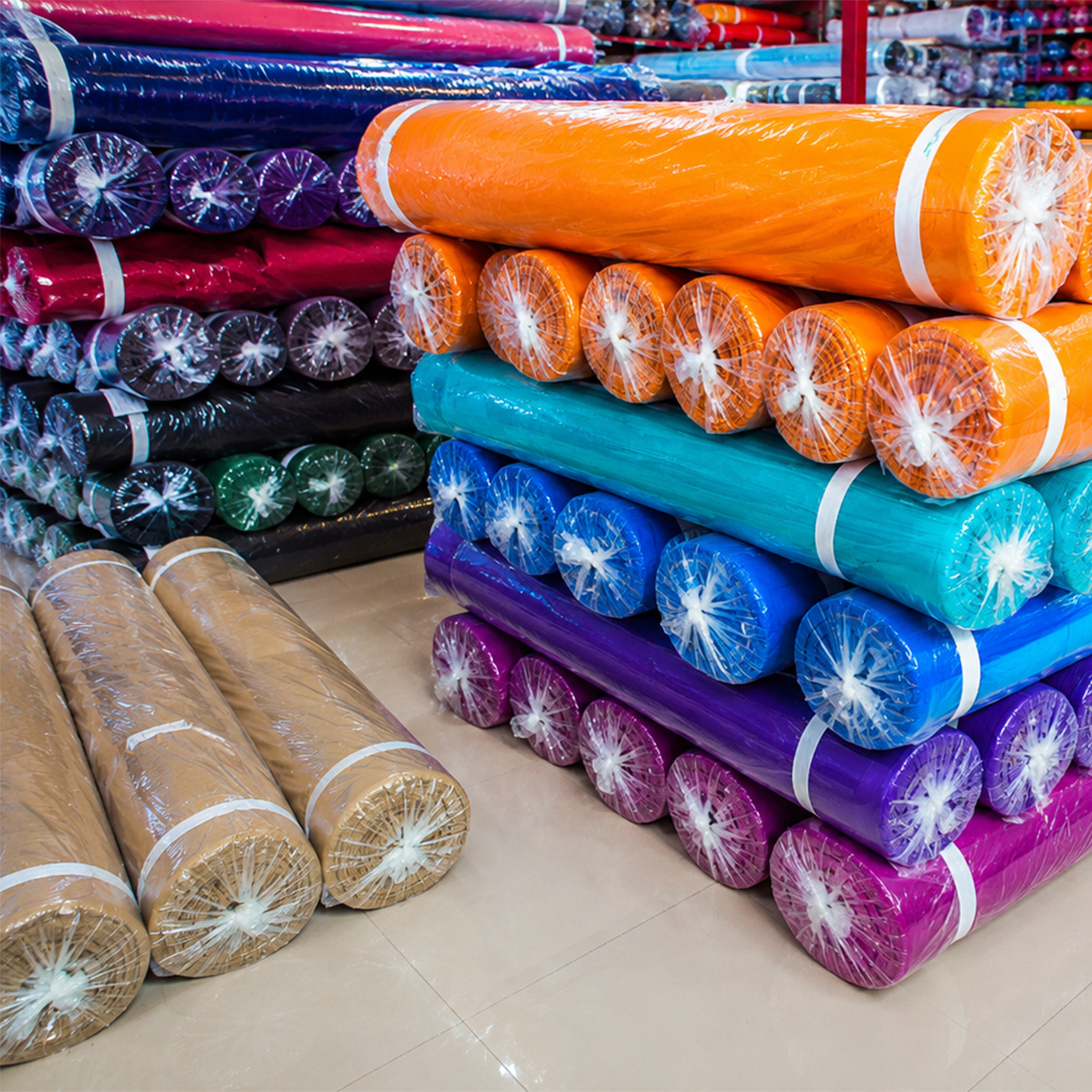 fabrics rolls